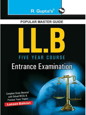 RGupta Ramesh LLB (After 12th - 5 Years Course) Entrance Exam Guide English Medium